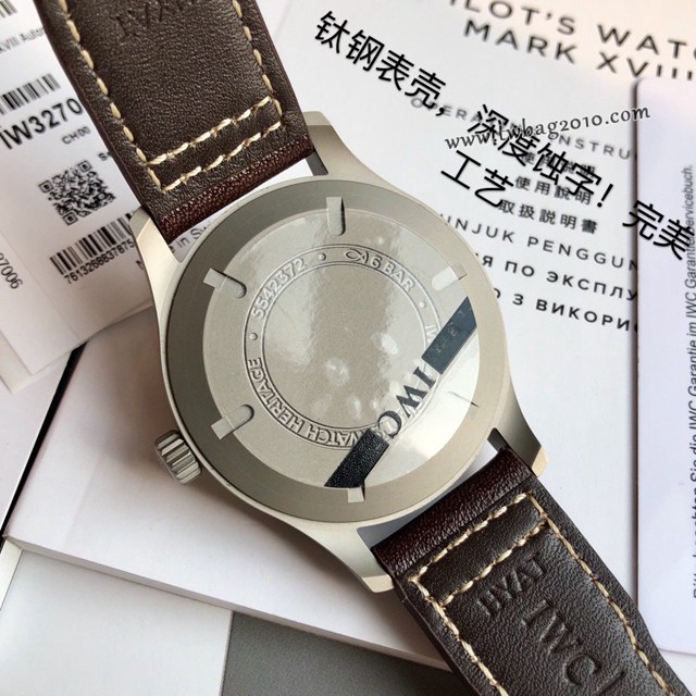 萬國飛行員馬克十八傳承腕表 IW327006 IWC經典款男士腕表  gjs2046